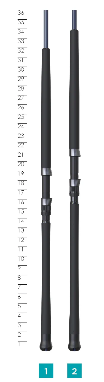 St. Croix 2025 STC ROGUE V BOAT Spinning Rods - Image 4