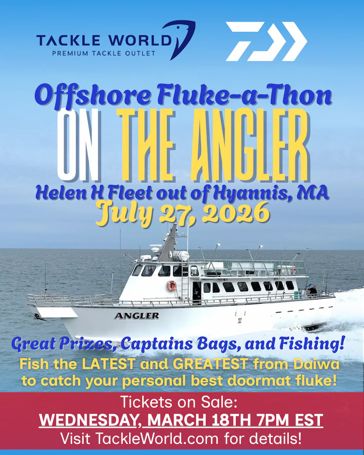 Tackle World x Daiwa Offshore Fluke-a-Thon on the Angler