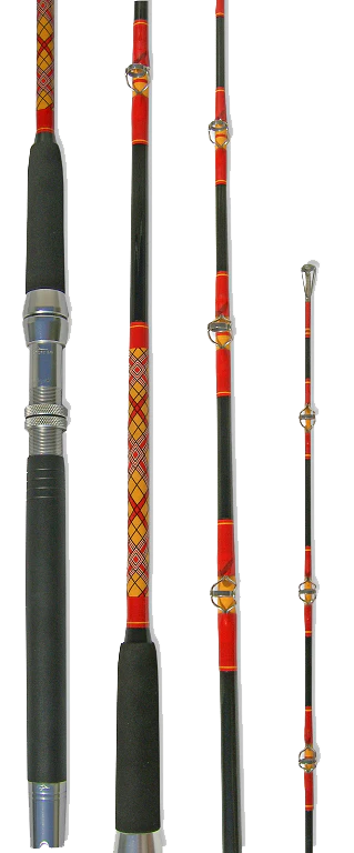 Tony Maja Custom Bunker Spoon Trolling Casting Rods