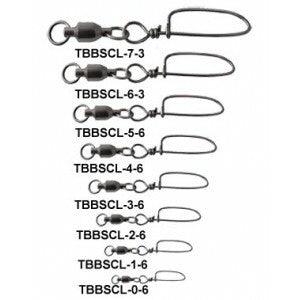 Tsunami TBBSCL Ball Swearing Swivels with Coastlock Snap - Image 2