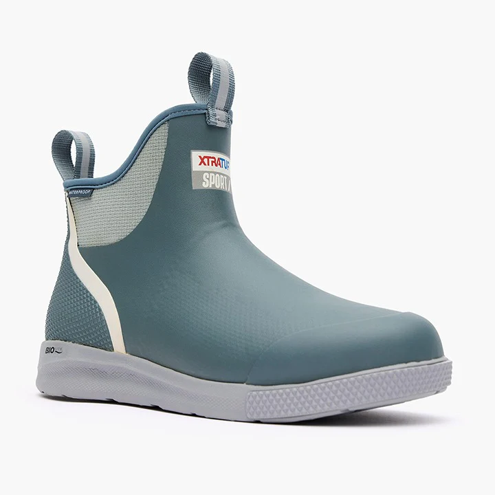 Xtratuf Men's 6" Ankle Deck Boots Stormy Blue