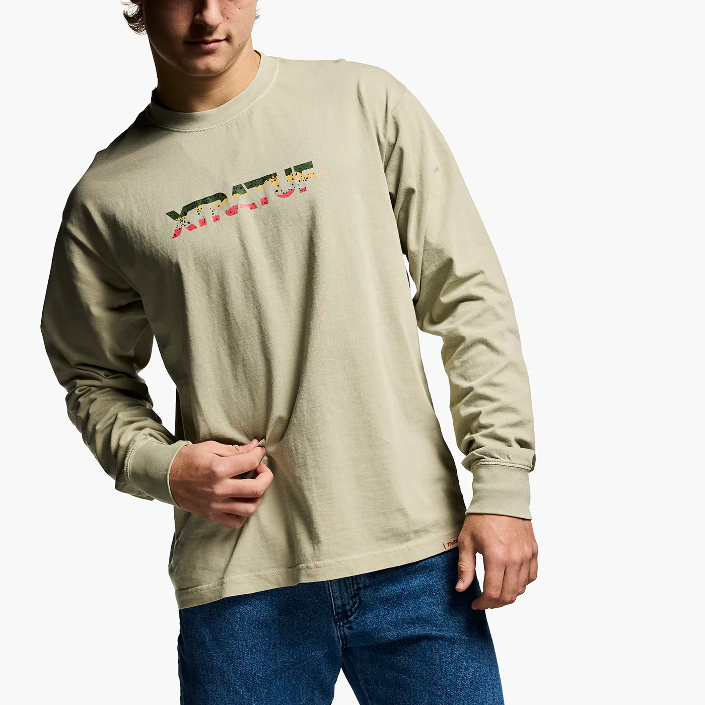 Xtratuf Men's Rugged and Reliable Salmon Long Sleeve Tee - Image 6