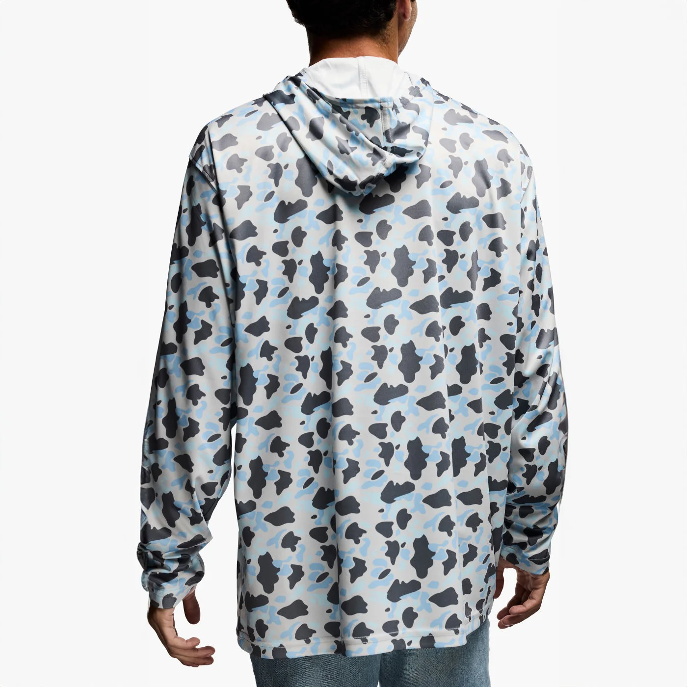 Xtratuf Unisex Long Sleeve Hoodie Ice Duck Camo - Image 2