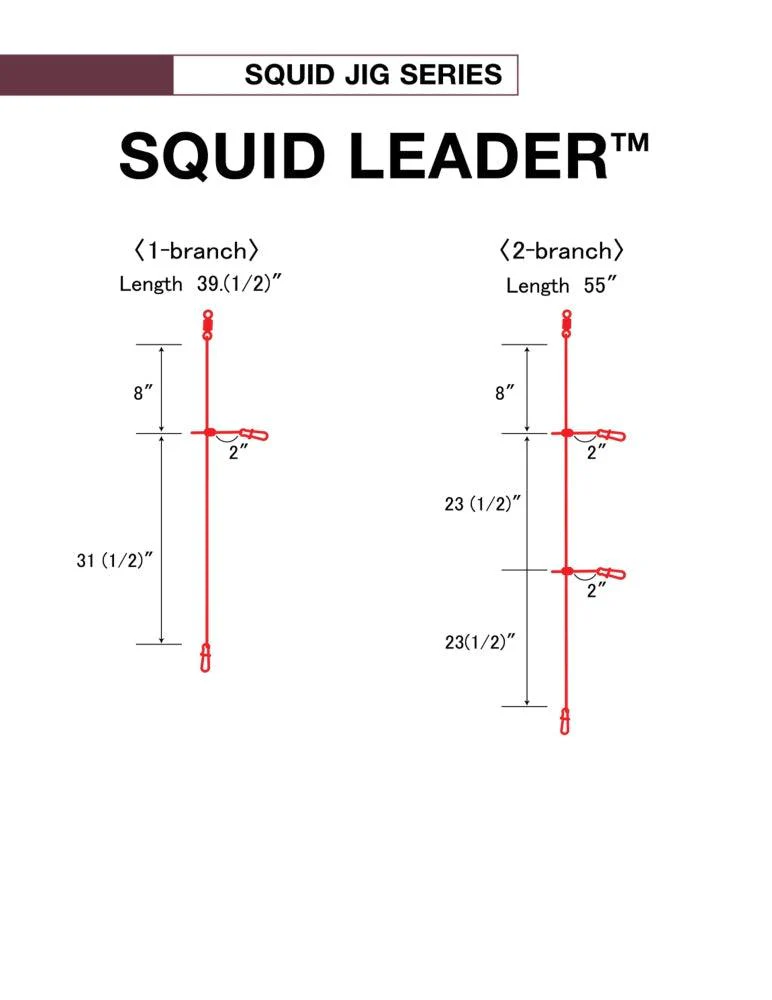 Yo-Zuri Squid Leaders - Image 5